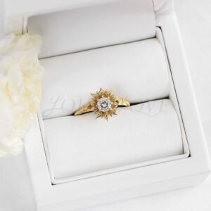 sunflower-design-moissanite-floral-ring